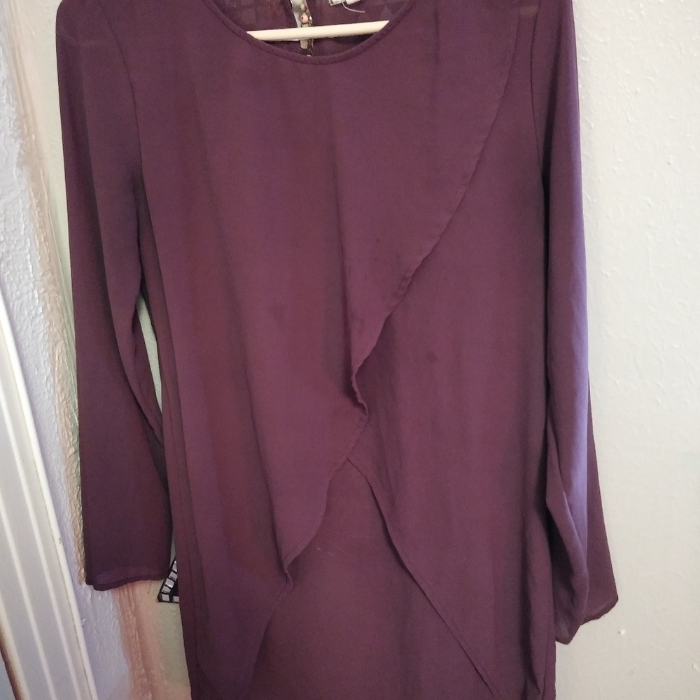 Plum colored Blouse